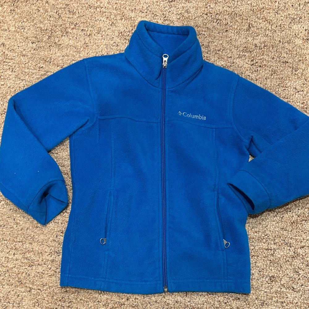 Columbia Kids Bright Blue Fleece Jacket